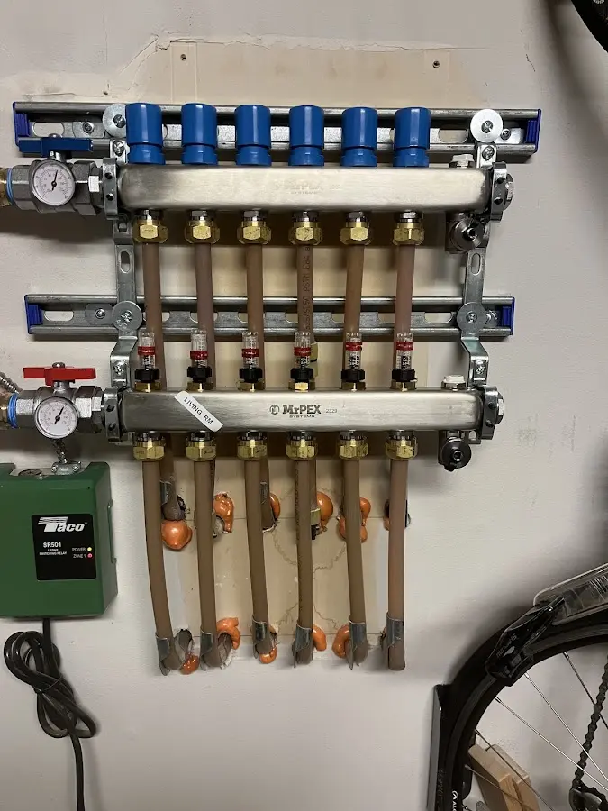 Plumber performing Leak Detection at a residential property in Kenton