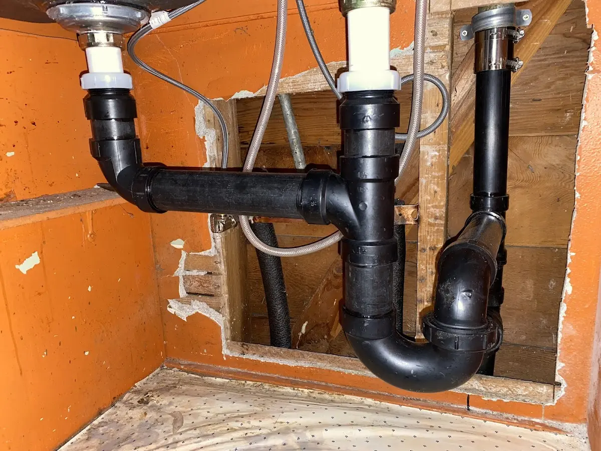 Professional Repiping Services equipment and tools on the job in Kenton